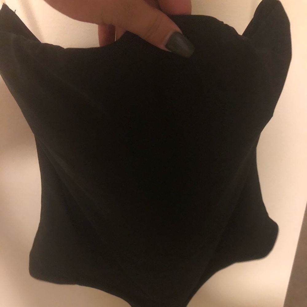 Tube top body suit